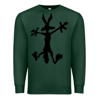 Sports Green coyote's hole 2 Premium Sweatshirt - lanVoArt