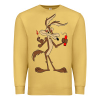 Antique Gold danger coyote's hole Premium Sweatshirt - lanVoArt