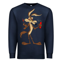 Navy danger coyote's hole Premium Sweatshirt - lanVoArt