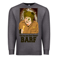 Charcoal Heather spaceballs   barf Premium Sweatshirt - lanVoArt