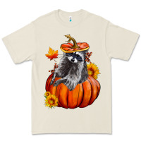 Bone Fall Pumpkin Raccoon Premium Tee - LillyAllenDesigns