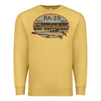 Antique Gold piper cherokee pa 28 retro vintage design Premium Sweatshirt - lanVoArt