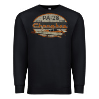 Black piper cherokee pa 28 retro vintage design Premium Sweatshirt - lanVoArt