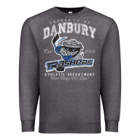 Charcoal Heather property of danbury trashers Premium Sweatshirt - lanVoArt