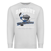 Dove Grey property of danbury trashers Premium Sweatshirt - lanVoArt