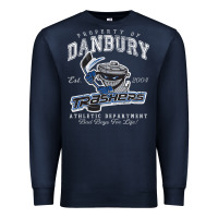 Navy property of danbury trashers Premium Sweatshirt - lanVoArt