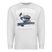 Oatmeal Heather property of danbury trashers Premium Sweatshirt - lanVoArt
