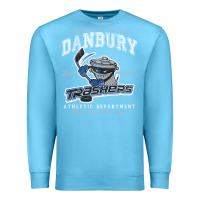 Ocean Blue property of danbury trashers Premium Sweatshirt - lanVoArt