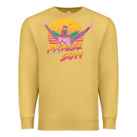 Antique Gold praise the sun Premium Sweatshirt - lanVoArt