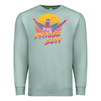 Seafoam praise the sun Premium Sweatshirt - lanVoArt