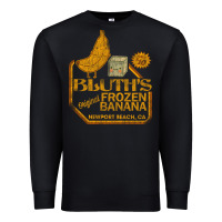 Black retro distressed bluth's banana stand Premium Sweatshirt - lanVoArt
