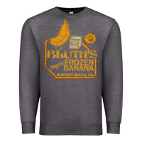 Charcoal Heather retro distressed bluth's banana stand Premium Sweatshirt - lanVoArt