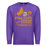 Purple retro distressed bluth's banana stand Premium Sweatshirt - lanVoArt