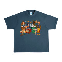 Midnight Navy wizards coffee cups Urban Heavy Tee - texasbilliewilder
