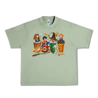 Oil Green wizards coffee cups Urban Heavy Tee - texasbilliewilder