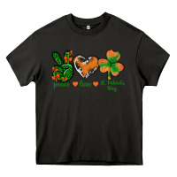 Asphalt Peace Love St.Patrick's Day Heavy Core Tee - BundleAndBundleShop
