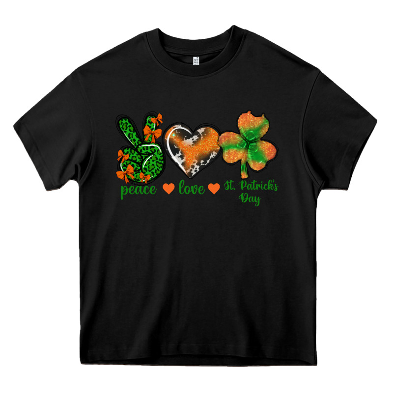 Peace Love St.patrick's Day Heavy Core Tee by BundleAndBundleShop | Teevron
