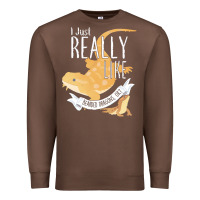 Chestnut bearded dragons i just really like bearded dragons Premium Sweatshirt - lanVoArt
