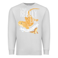 Dove Grey bearded dragons i just really like bearded dragons Premium Sweatshirt - lanVoArt