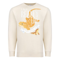 Sandshell bearded dragons i just really like bearded dragons Premium Sweatshirt - lanVoArt