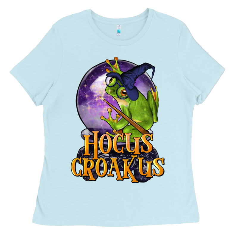 Hocus Croakus Frog Ladies Tee by LillyAllenDesigns | Teevron