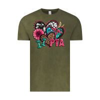 Vintage Olive pta physical therapy assistant hearts Vintage Tee - Jasminsmagicworld