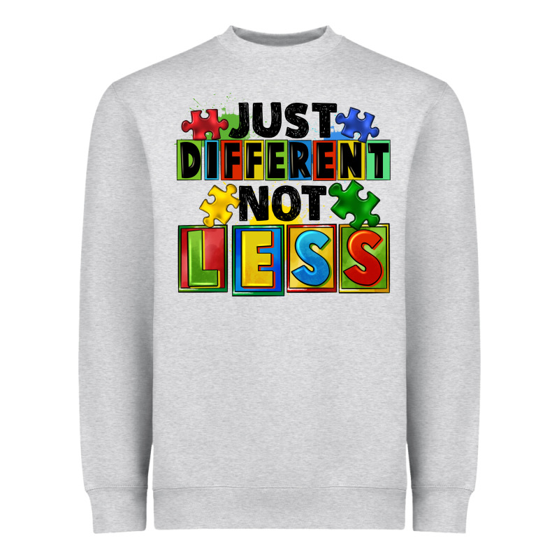 Just Different Not Less Heavyweight Sweatshirt by FaDigitalArtStudio | Teevron