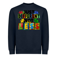 Navy just different not less Heavyweight Sweatshirt - FaDigitalArtStudio