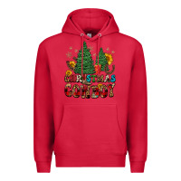 Cardinal christmas cowboy Premium Hoodie - FaDigitalArtStudio
