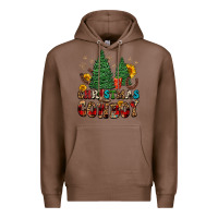 Chestnut christmas cowboy Premium Hoodie - FaDigitalArtStudio