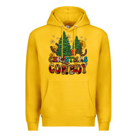 Lemon christmas cowboy Premium Hoodie - FaDigitalArtStudio