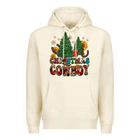 Sandshell christmas cowboy Premium Hoodie - FaDigitalArtStudio