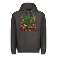 Smoke christmas cowboy Premium Hoodie - FaDigitalArtStudio