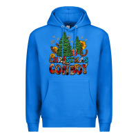 True Royal christmas cowboy Premium Hoodie - FaDigitalArtStudio
