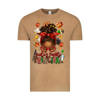 Vintage Camel santas favorite principal afro messy bun Vintage Tee - texasbilliewilder