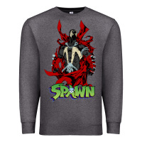 Charcoal Heather spawn Premium Sweatshirt - lanVoArt