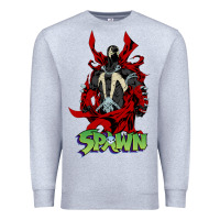 Heather Grey spawn Premium Sweatshirt - lanVoArt
