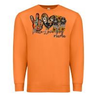 Carrot peace love dog mama Premium Sweatshirt - RacoonDesign