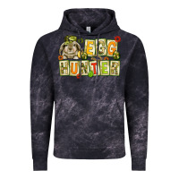 Cloud Black Egg hunter with camouflage plate letters Easter Vintage Hoodie - HowdyJamesFarm