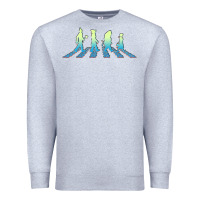 Heather Grey wizard of oz abbey brick road Premium Sweatshirt - lanVoArt