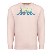Pale Pink wizard of oz abbey brick road Premium Sweatshirt - lanVoArt
