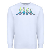 White wizard of oz abbey brick road Premium Sweatshirt - lanVoArt