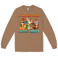 Toasted Coconut pumpkin spice and jesus christ Long Sleeve Tee - CowGirlArtShop