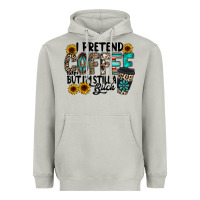 Moon Dust i pretend coffee Heavyweight Hoodie - RacoonDesign