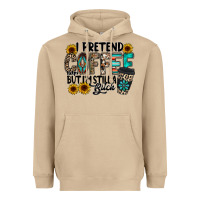 Mushroom i pretend coffee Heavyweight Hoodie - RacoonDesign