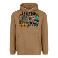 Toasted Coconut i pretend coffee Heavyweight Hoodie - RacoonDesign