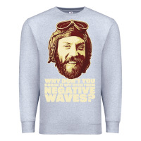 Heather Grey oddball from kellys heroes – negative waves movie quote original de Premium Sweatshirt - lanVoArt