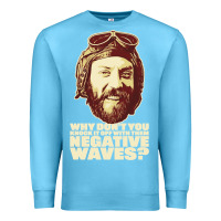 Ocean Blue oddball from kellys heroes – negative waves movie quote original de Premium Sweatshirt - lanVoArt