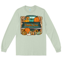 Matcha pumpkin farm truck Long Sleeve Tee - Jasminsmagicworld