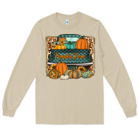 Mushroom pumpkin farm truck Long Sleeve Tee - Jasminsmagicworld